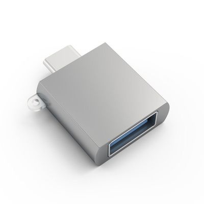 Satechi ST-TCUAM cable gender changer USB C USB A Grey - Thumbnail 2