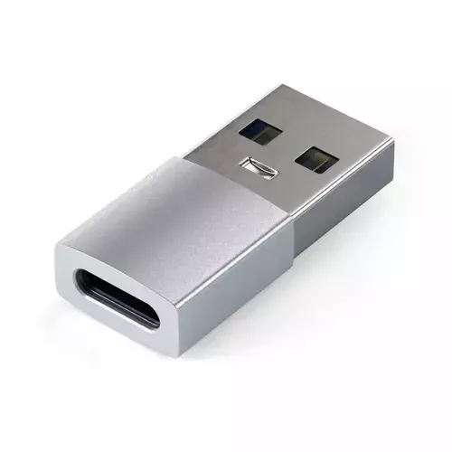 Satechi ST-TAUCS cable gender changer USB-A USB-C Silver - Image 1