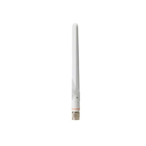 Cisco Aironet Dual-Band Omnidirectional Wi-Fi Antenna, 2 dBi (2.4 GHz)/4 dBi (5 GHz), White Dipole (1 Port), RP-TNC Connector, 1-Year Limited Hardware Warranty (AIR-ANT2524DW-R=) - Image 1