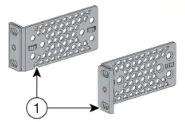 Cisco ACC-KIT-T1= rack accessory Mounting bracket - Image 1