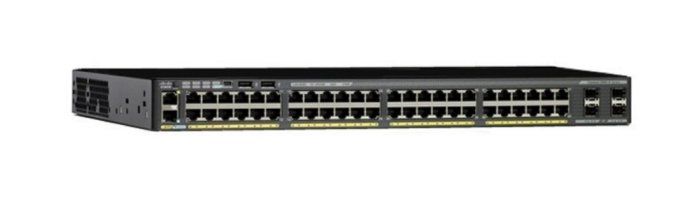 Cisco Catalyst WS-C2960X-48FPS-L Managed L2/L3 Gigabit Ethernet (10/100/1000) Power over Ethernet (PoE) Black - Image 1