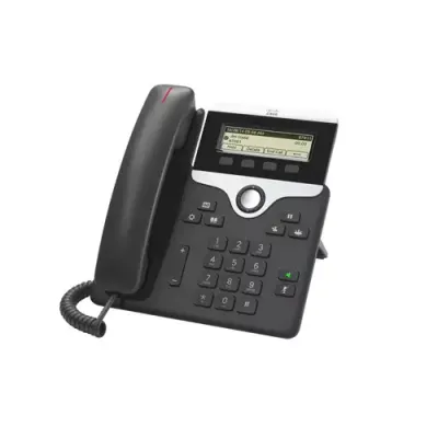 Cisco IP Business Phone 7811, 3.2-inch Greyscale Display, Class 1 PoE, Supports 1 Line, 1-Year Limited Hardware Warranty (CP-7811-K9=) - Thumbnail 2