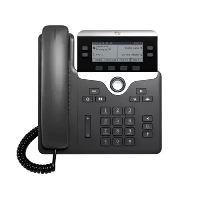Cisco 7821 IP phone Black, Silver 2 lines - Thumbnail 2
