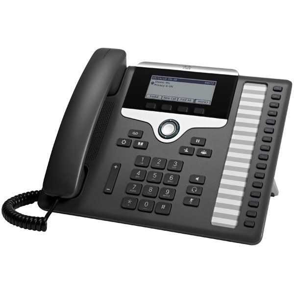 Cisco 7861 IP phone Black, Silver 16 lines LCD - Image 1