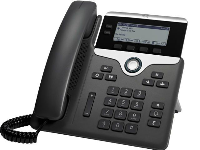 Cisco 7811 IP phone Black, Silver 1 lines LED - Image 1