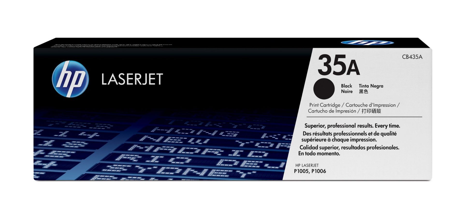 HP 35A Black Original LaserJet Toner Cartridge - Image 1
