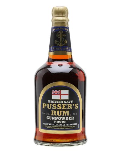 Pusser's Gunpowder Proof British Navy Rum Blended Modernist Rum