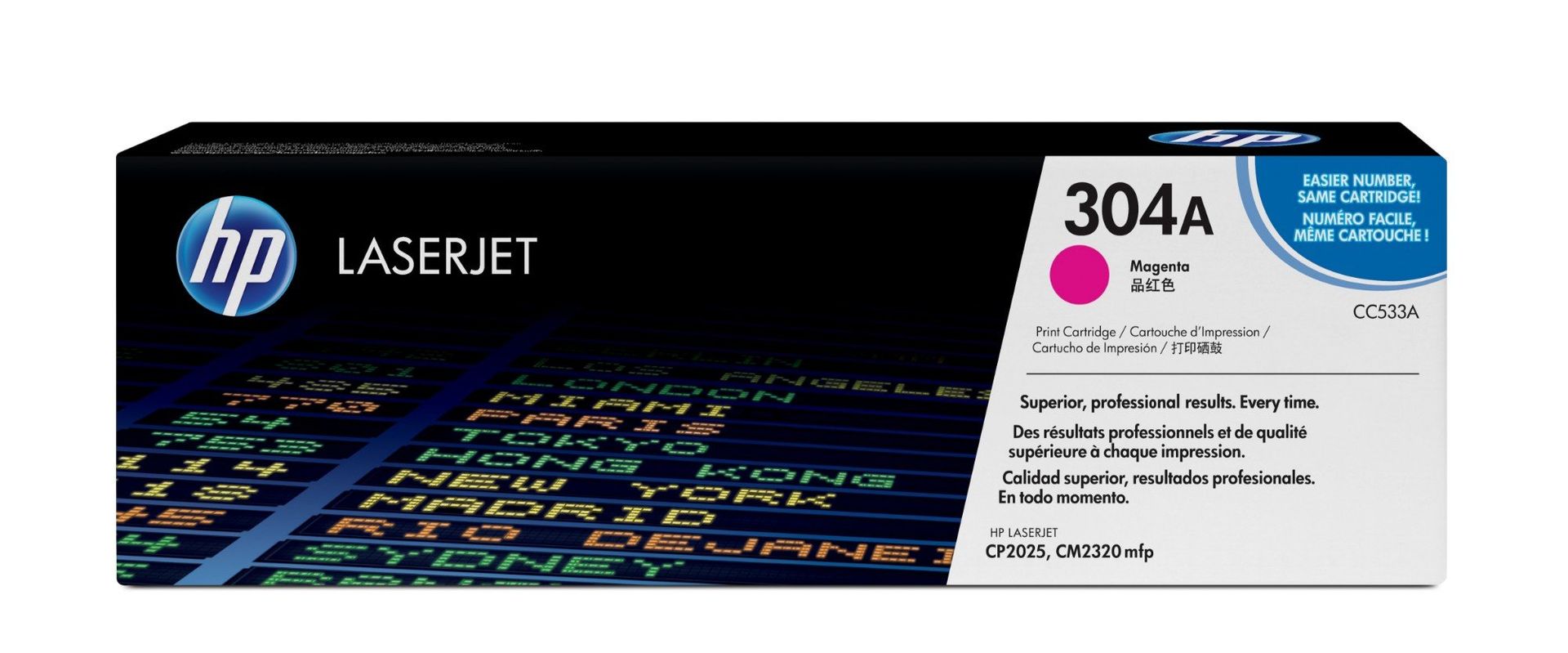 HP 304A Magenta Original LaserJet Toner Cartridge - Image 1