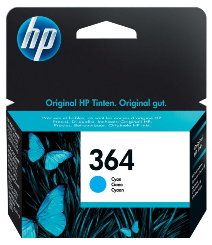 HP 364 Cyan Original Ink Cartridge - Image 1