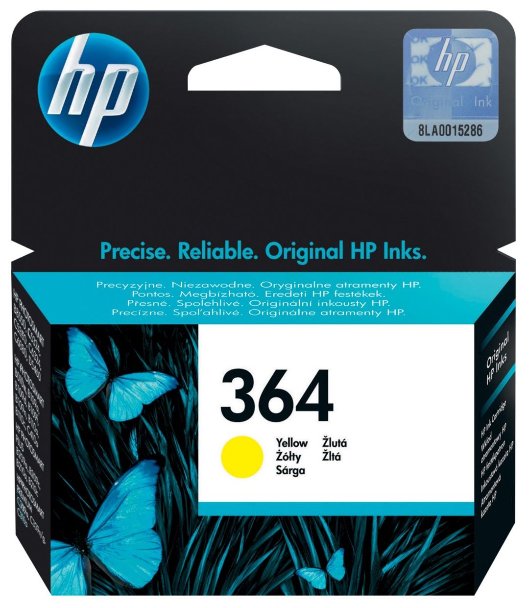 HP 364 Yellow Original Ink Cartridge - Image 1