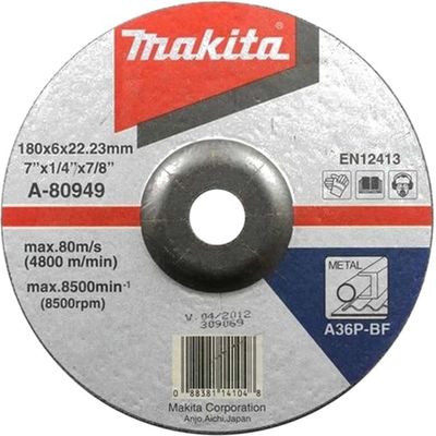 Makita A27 Pro Metal Depressed Grinding Disc 180mm