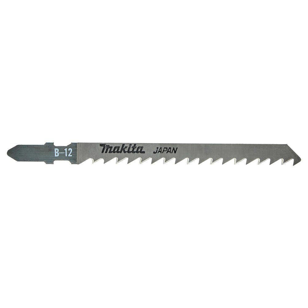 Makita A-85640 B-12 Wood and Plastic Cutting T Shank Jigsaw Blades - Image 1