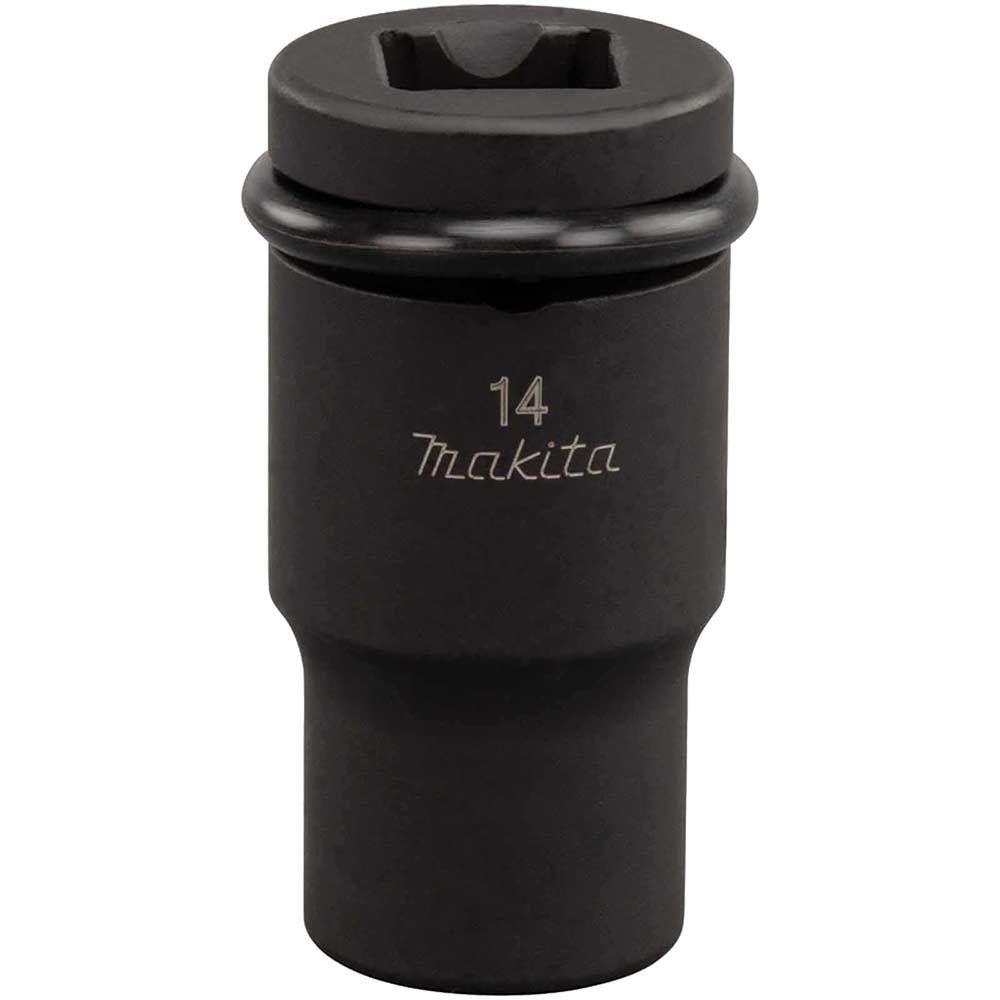 Makita 1/2" Drive Deep Impact Socket 1/2" 14mm - Image 1