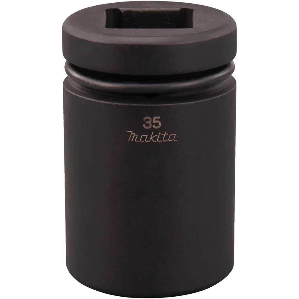 Makita 1" Drive Hexagon Impact Socket Metric 1" 35mm - Image 1