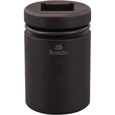 Makita 1" Drive Hexagon Impact Socket Metric 1" 35mm