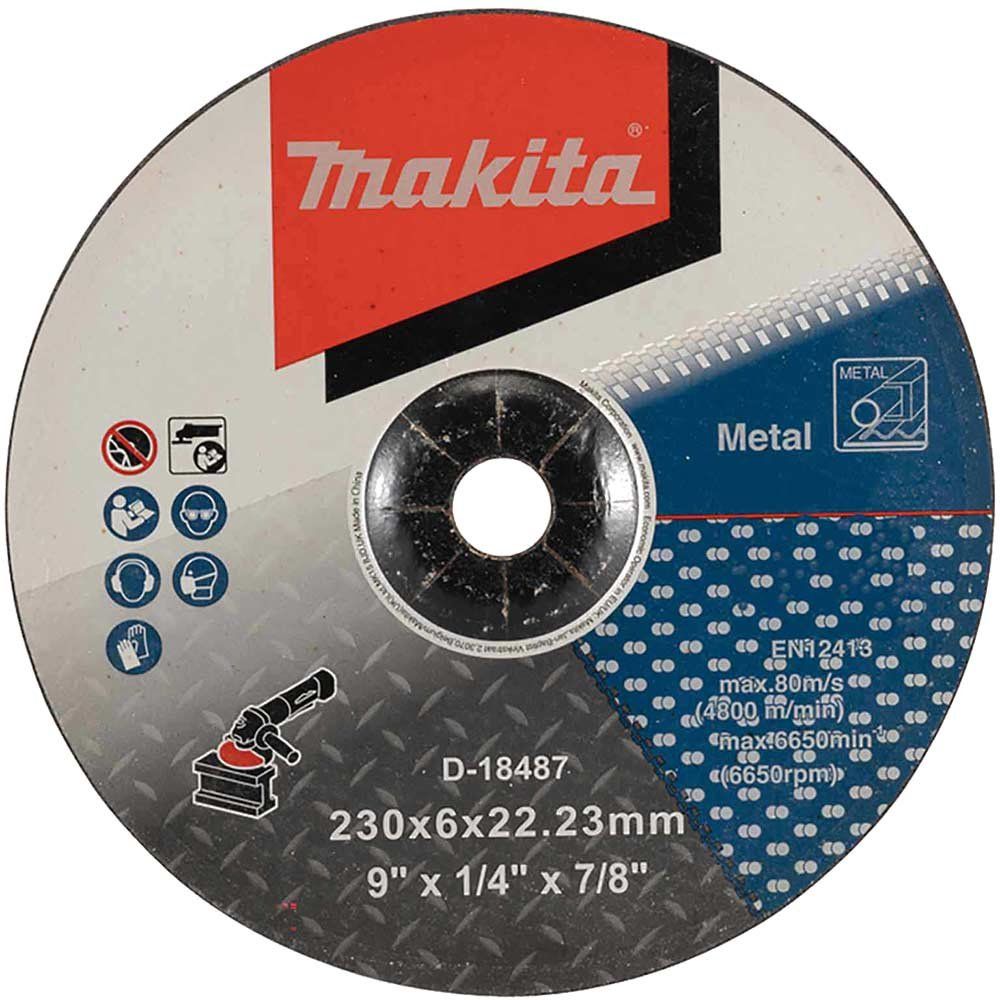 Makita A24 Metal Depressed Grinding Disc 230mm - Image 1