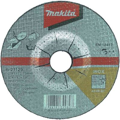 Makita A24R Long Life Metal Depressed Grinding Disc 125mm