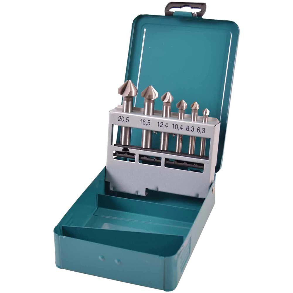 Makita 6 Piece HSS Countersink Bit Set - Image 1
