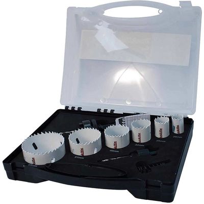 Makita 8 Piece Electricians Bi Metal Hole Saw Set