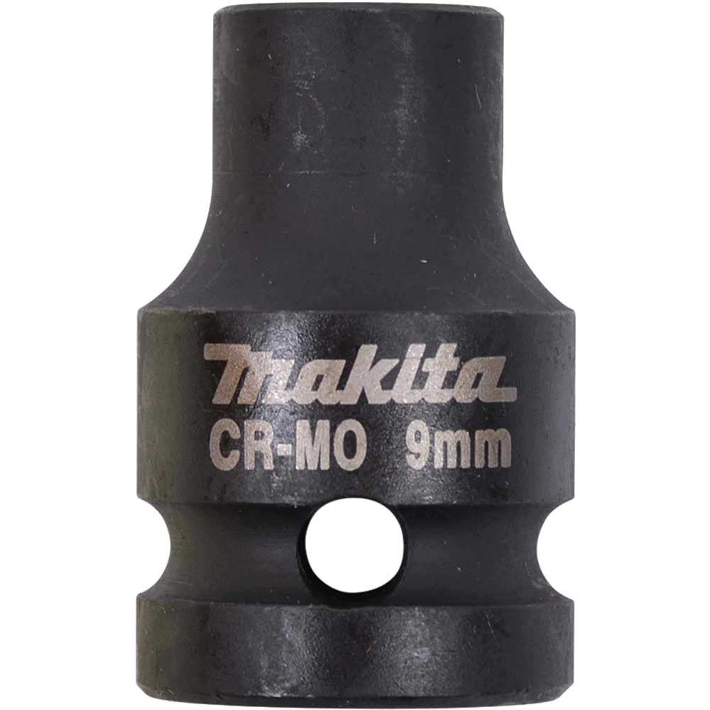 Makita 1/2" Drive CR-MO Hexagon Impact Socket Metric 1/2" 9mm - Image 1