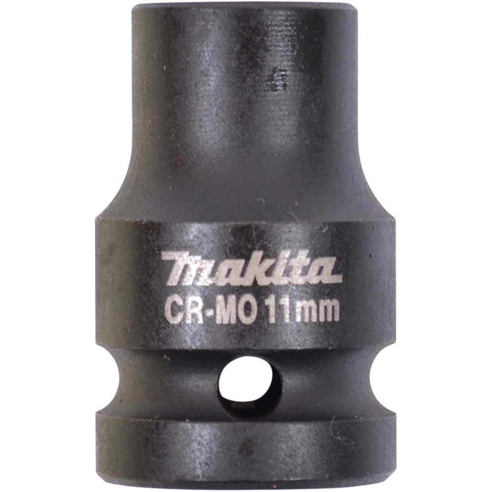 Makita 1/2" Drive CR-MO Hexagon Impact Socket Metric 1/2" 11mm - Image 1
