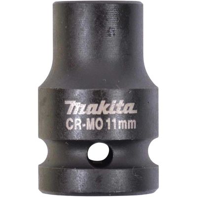 Makita 1/2" Drive CR-MO Hexagon Impact Socket Metric 1/2" 11mm