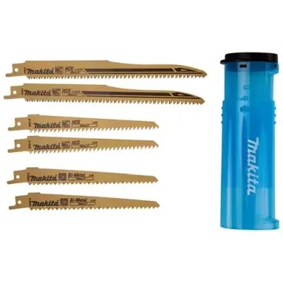 Makita 6 Piece Wood Cutting Reciprocating Sabre Saw Blade Set - Thumbnail 5