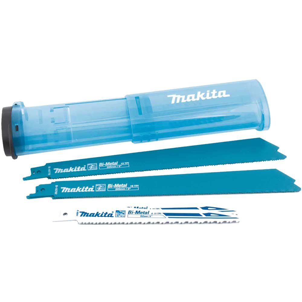 Makita 6 Piece Metal Cutting Reciprocating Sabre Saw Blade Set - Image 1