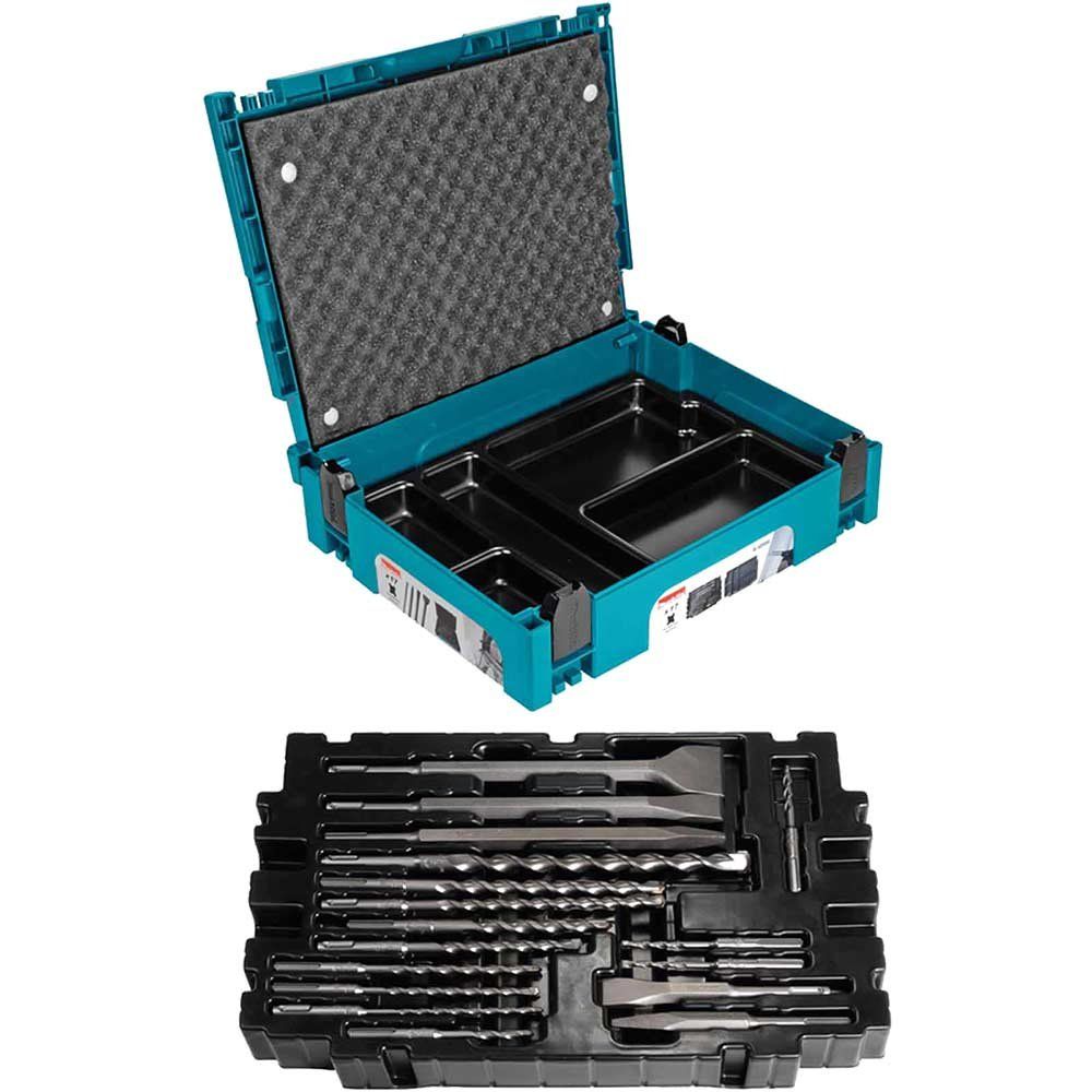 Makita 17 Piece SDS Drill and Chisel Set in MakPac Case - Image 1