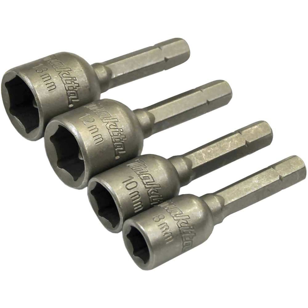 Makita 4 Piece Magnetic Nutsetter Set - Image 1