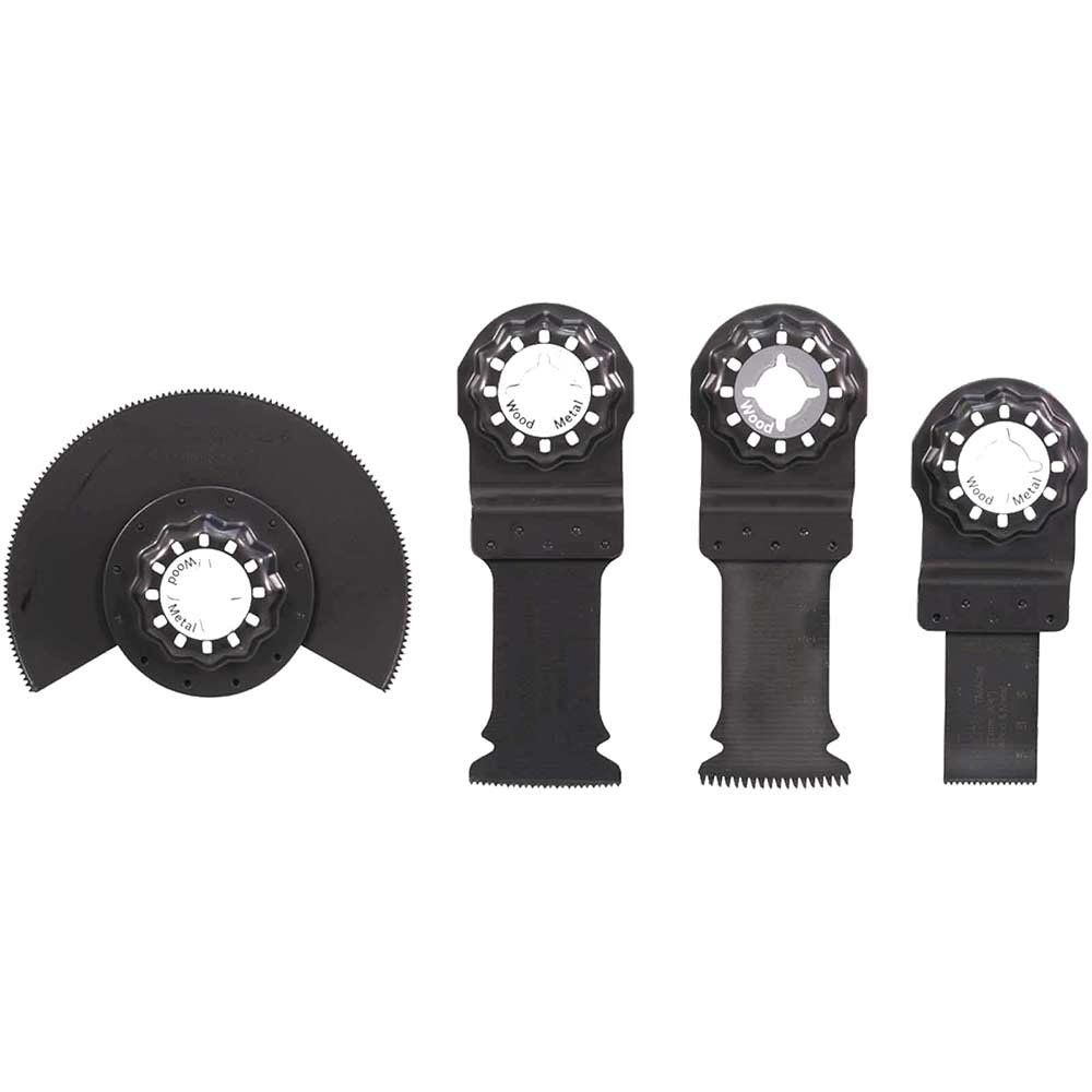 Makita 4 Piece Starlock Multitool Oscillating Blades Set - Image 1