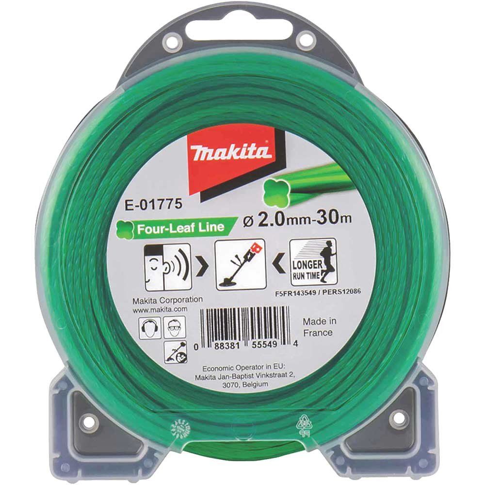 Makita Four Leaf Nylon Grass Trimmer Cord 2mm 30m - Image 1