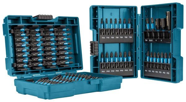 Makita 90 Piece Impact Black Screwdriver Bit Set