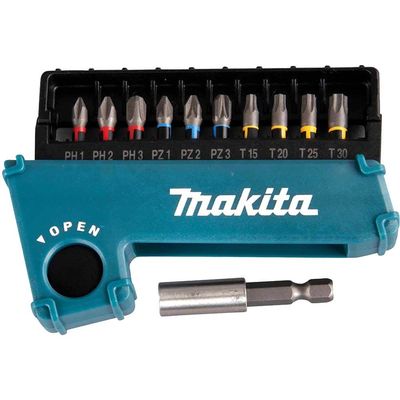 Makita 11 Piece Impact Torsion Screwdriver Bit Set