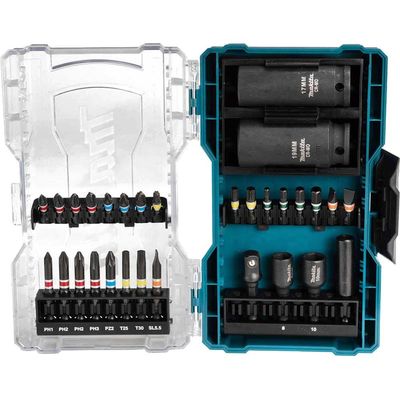 Makita 30 Piece Screwdriver Bit and Socket Set - Thumbnail 2