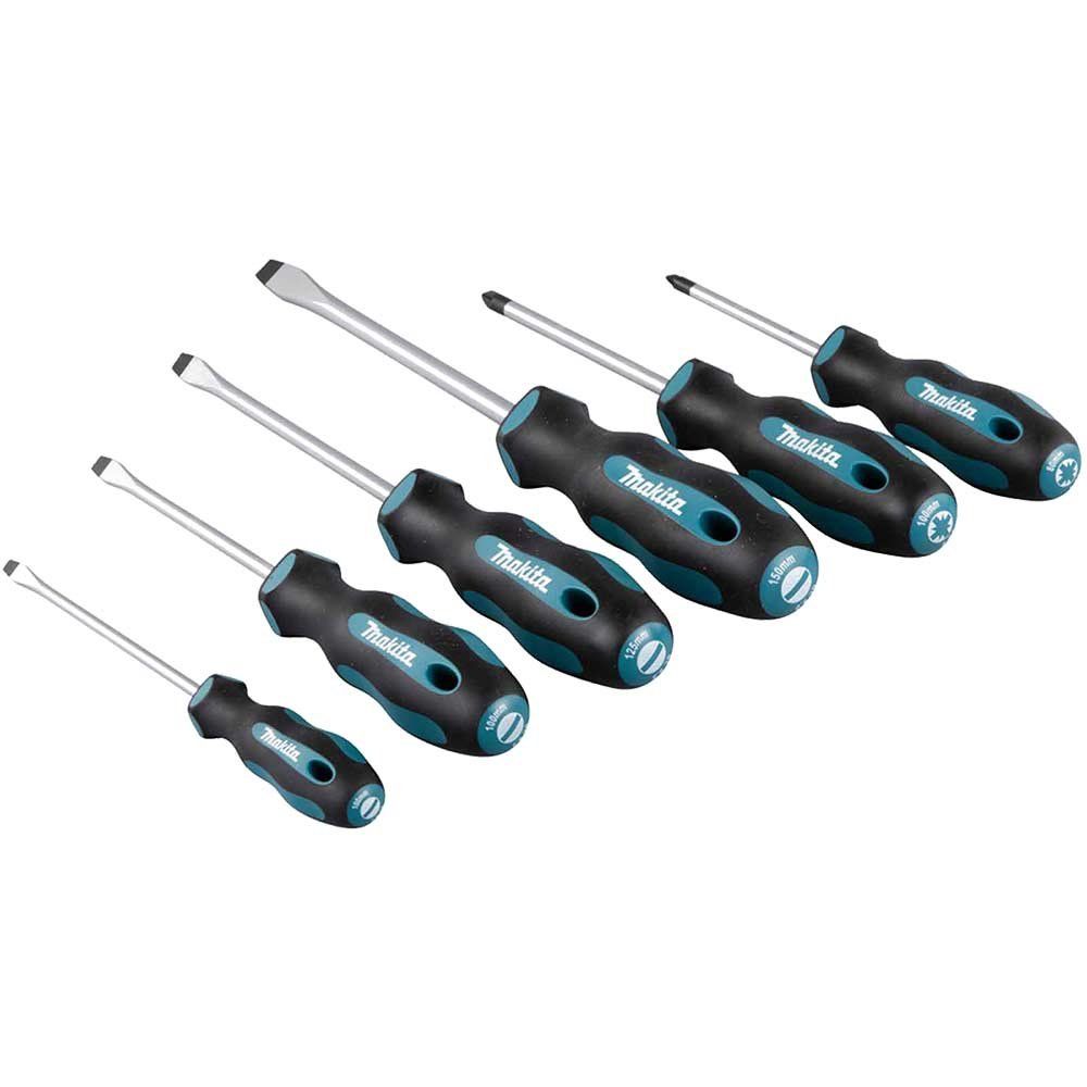 Makita 6 Piece Screwdriver Set - Image 1