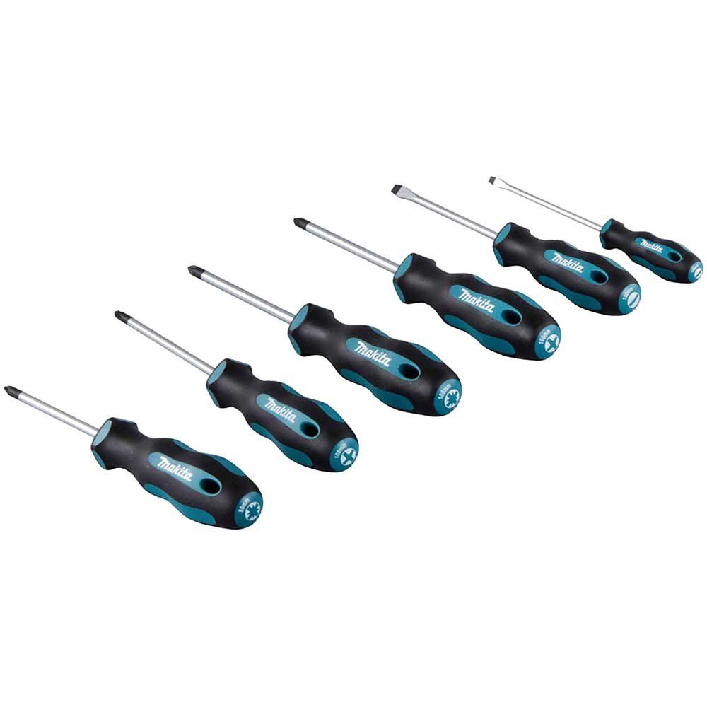 Makita 6 Piece Screwdriver Set - Image 1