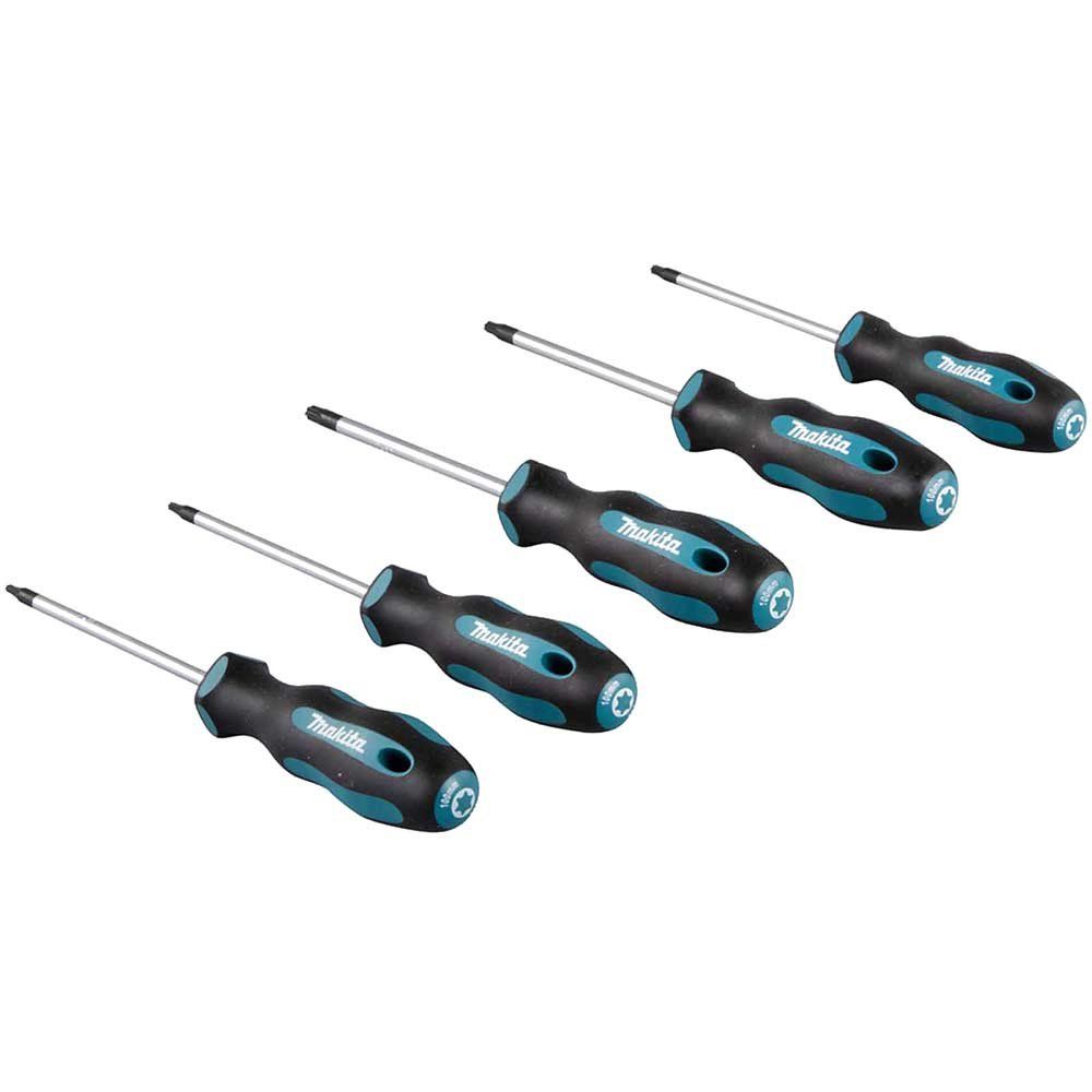 Makita 5 Piece Torx Screwdriver Set - Image 1