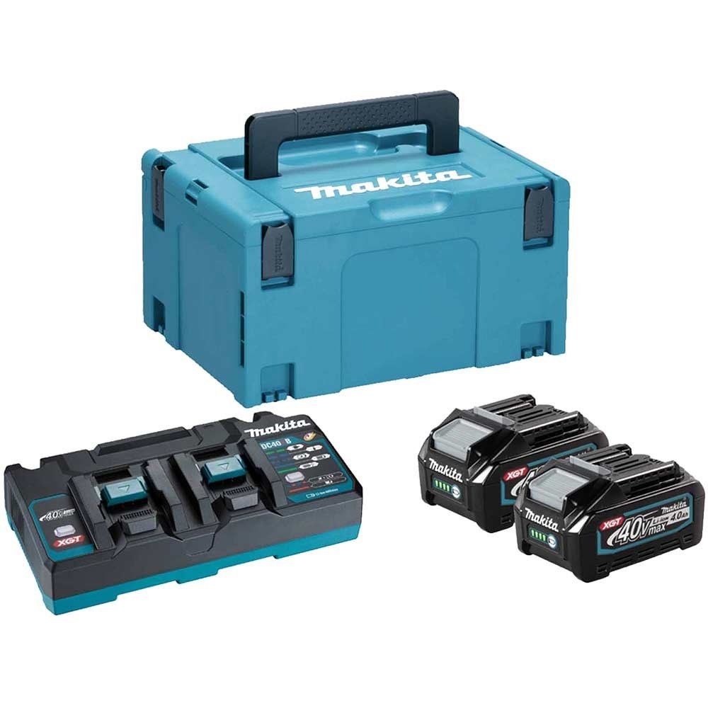 Makita 191U05-8 40v Max XGT Cordless 2 Battery 4ah and 110v Charger Kit 4ah - Image 1