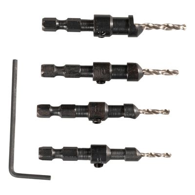 Makita 4 Piece Countersinking Drill Bit Set