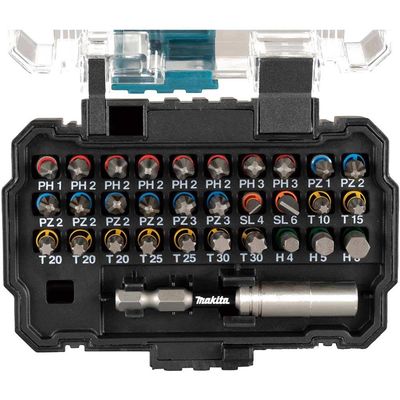 Makita 31 Piece Impact Screwdriver Bit Set