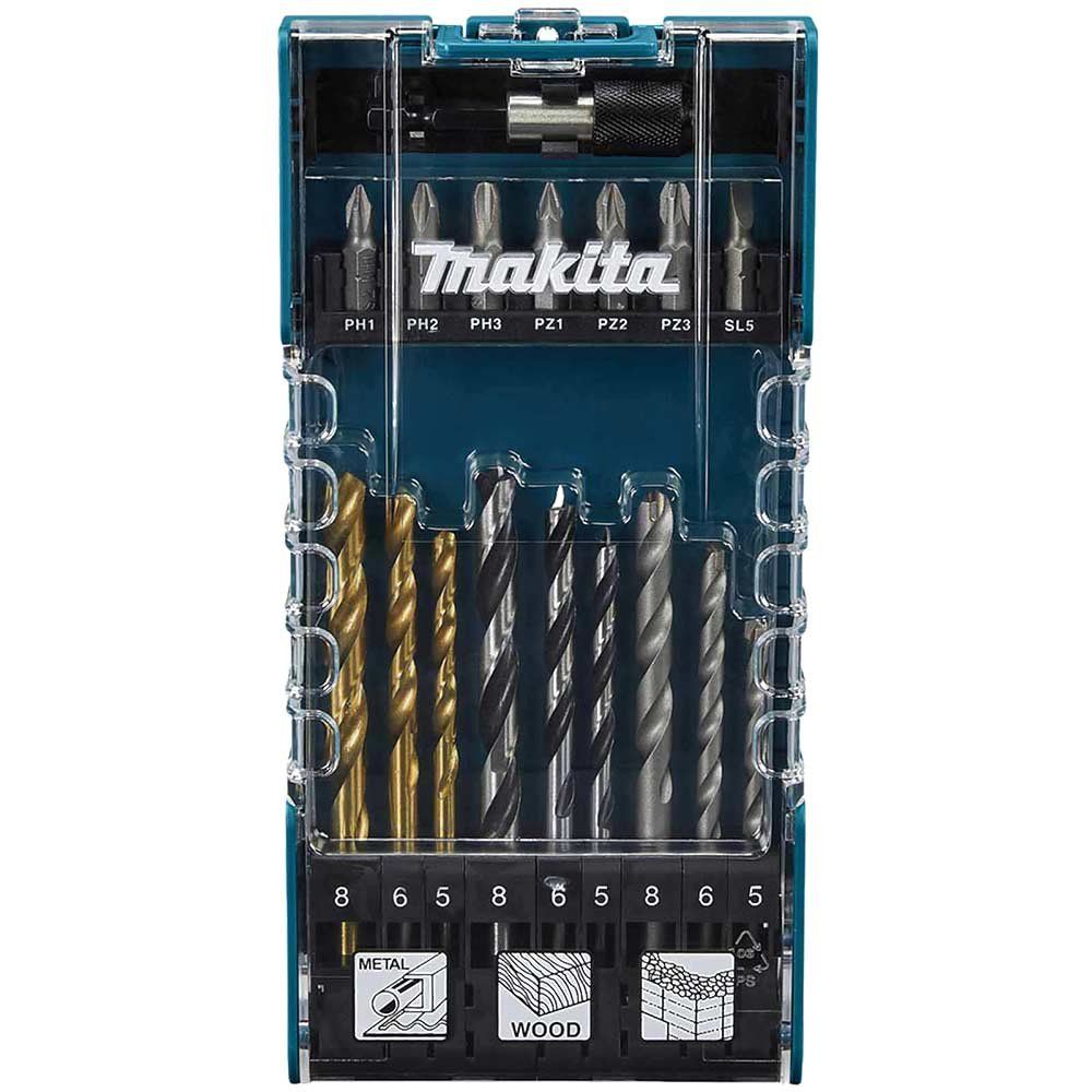 Makita 17 Piece Drill and Screwdriver Bit Set - Image 1