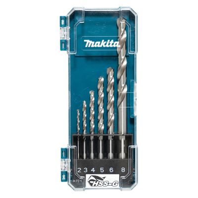 Makita 6 Piece HSS-G Metal Drill Bit Set - Thumbnail 2