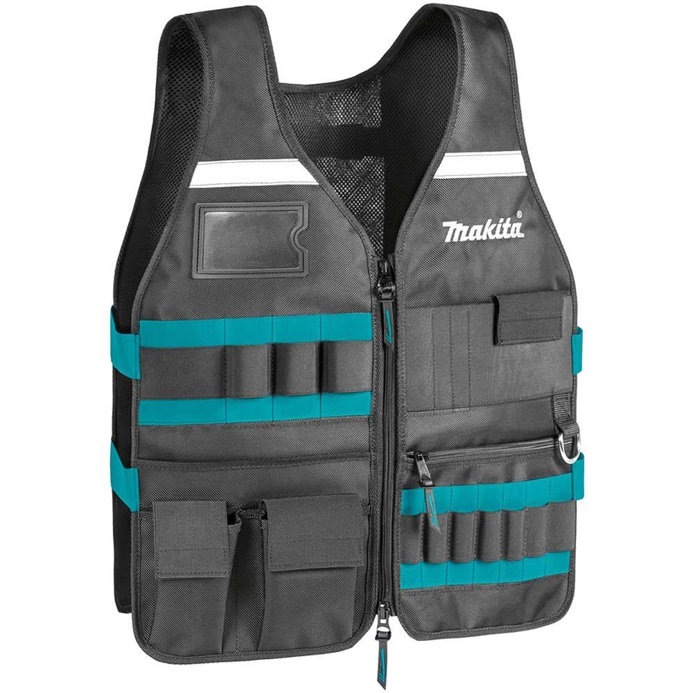 Makita Adjustable Pocket Work Vest - Image 1