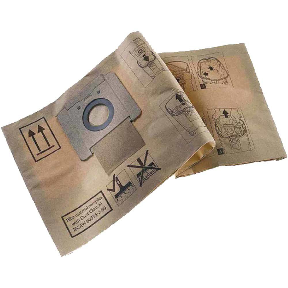 Makita Genuine P-70203 Filter Dust Bags for 447L/M Pack of 5 - Image 1