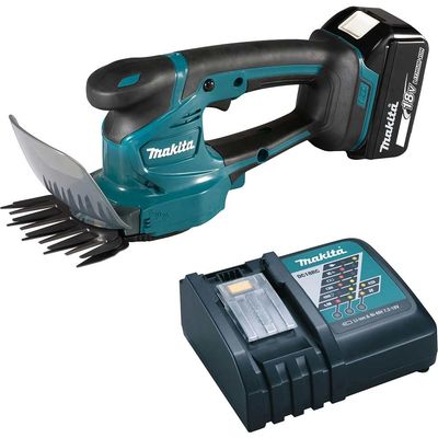 Makita DUM111 18v LXT Cordless Grass Shears 1 x 5ah Li-ion Battery Charger