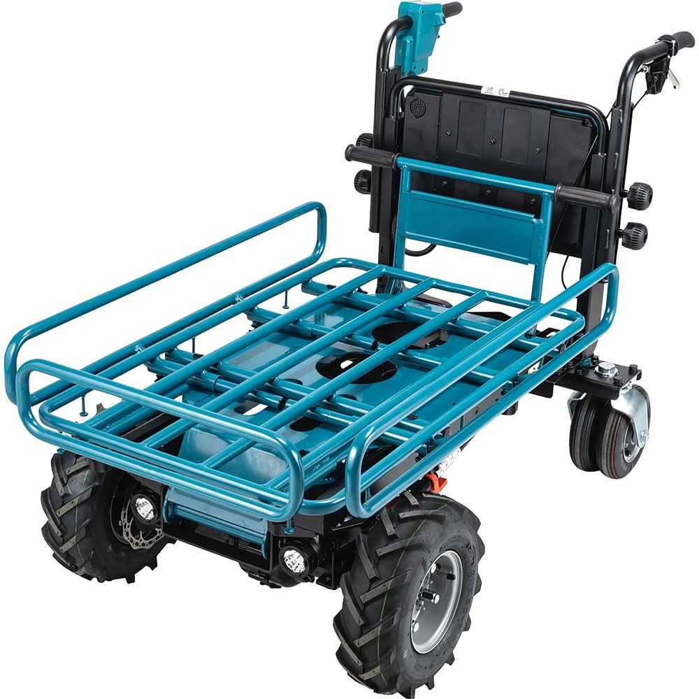 Makita DCU604 Twin 18v LXT Cordless Brushless Wheelbarrow No Batteries No Battery Charger - Image 1
