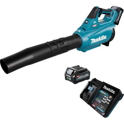 Makita UB001G 40v Max XGT Cordless Brushless Garden Leaf Blower 2 x 2.5ah Li-ion Battery Charger