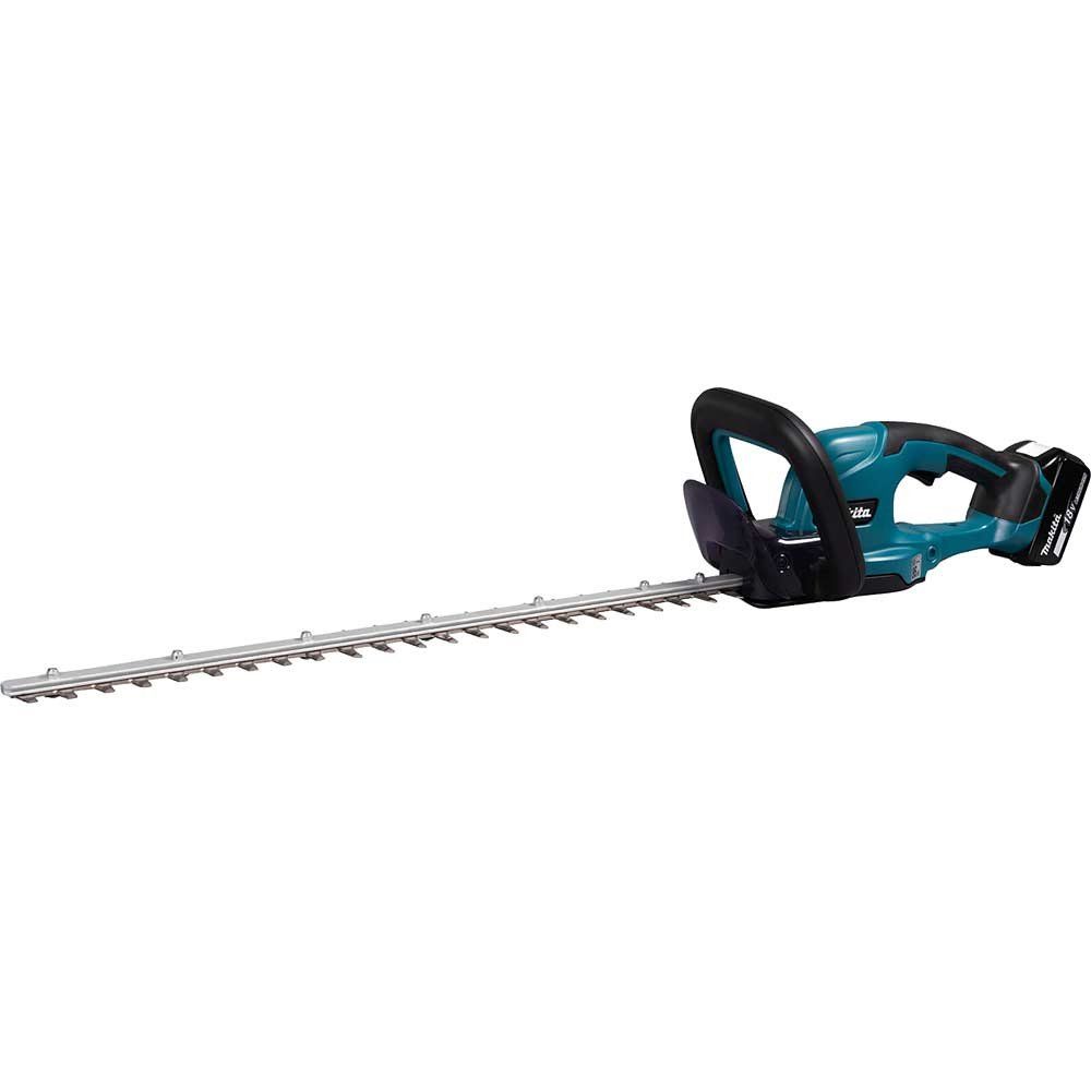 Makita DUH607 18v LXT Cordless Hedge Trimmer 600mm 1 x 5ah Li-ion Battery Charger - Image 1