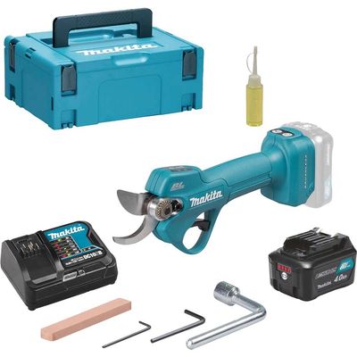 Makita UP100D 12v CXT Cordless Brushless Pruning Shears 1 x 4ah Li-ion Battery Charger Case